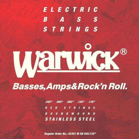 WARWICK 42301 STRUNY BASOWE 45-135