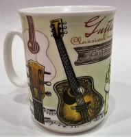 ZEBRA MUSIC PORCELANOWY KUBEK GITARA