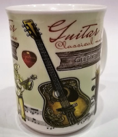 ZEBRA MUSIC PORCELANOWY KUBEK GITARA