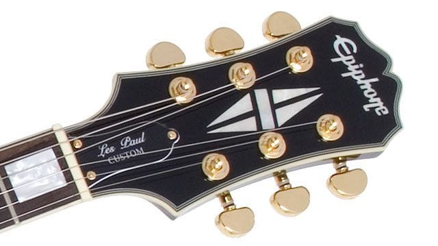 EPIPHONE LES PAUL CUSTOM BLACK BEAUTY 3PU EB