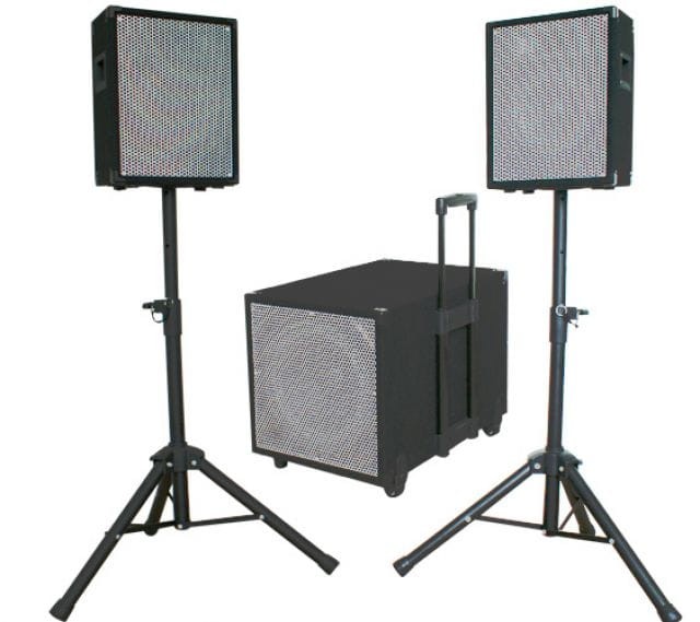 IBIZA CUBE 1208 ZESTAW USB/MP3