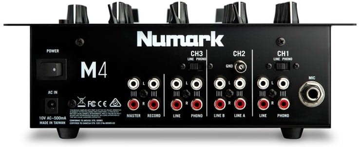 NUMARK M4 BLACK MIKSER DJ