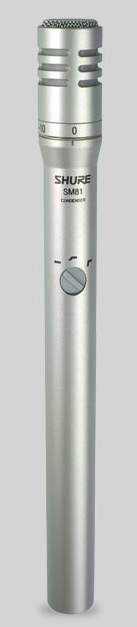 SHURE SM-81 LC POJEMNOŚCIOWY CARDIOID