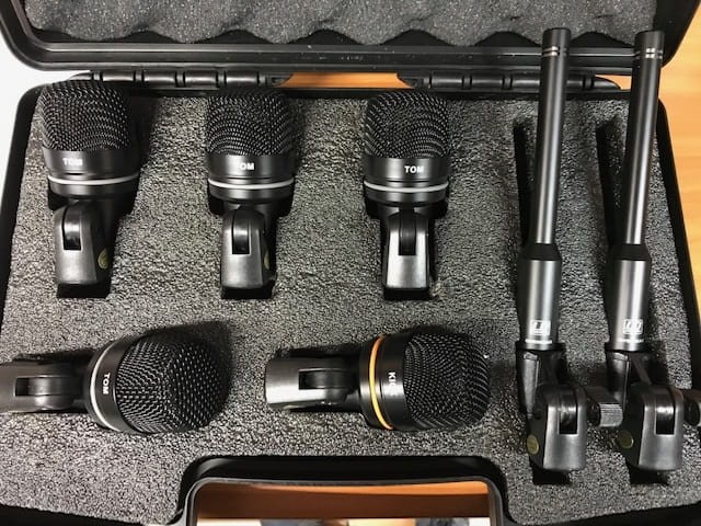 LD SYSTEMS D1017SET ZESTAW MIKROFONÓW PERKUSYJYCH