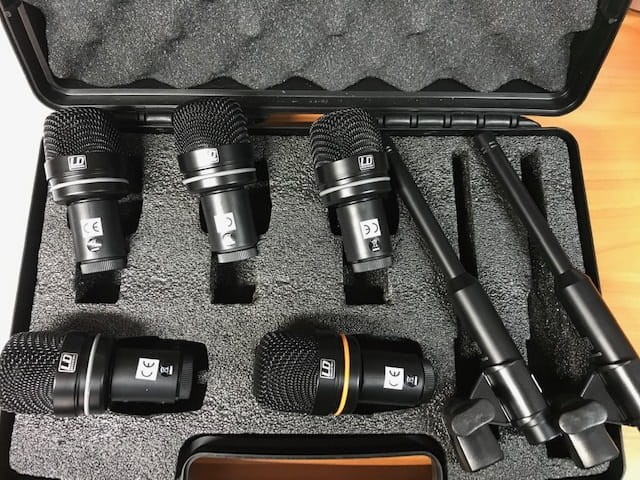 LD SYSTEMS D1017SET ZESTAW MIKROFONÓW PERKUSYJYCH