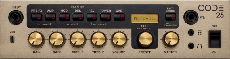 MARSHALL CODE 25C