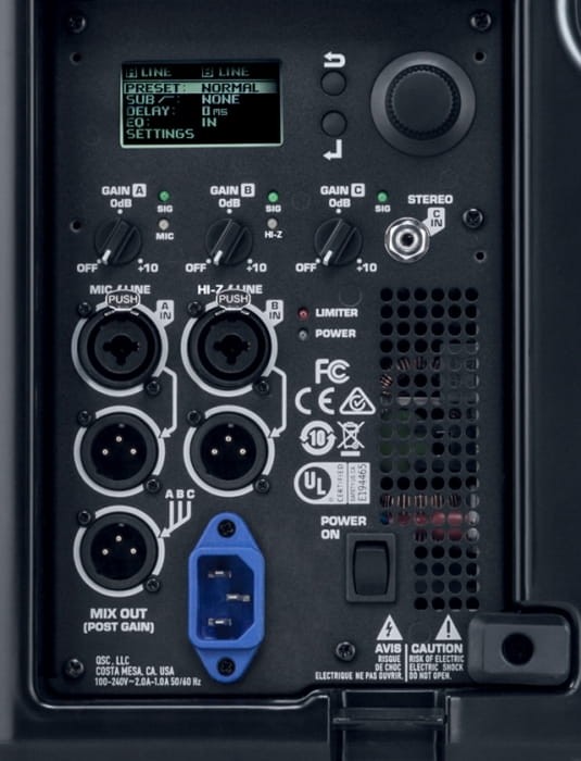 QSC K10.2 KOLUMNA AKTYWNA