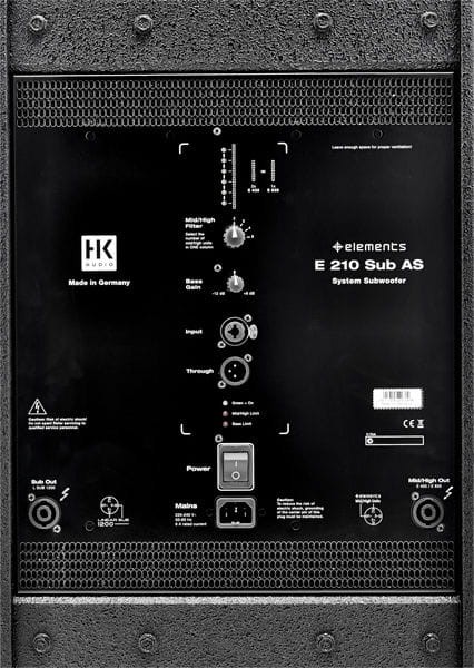 HK AUDIO ELEMENTS E210 SUB AS