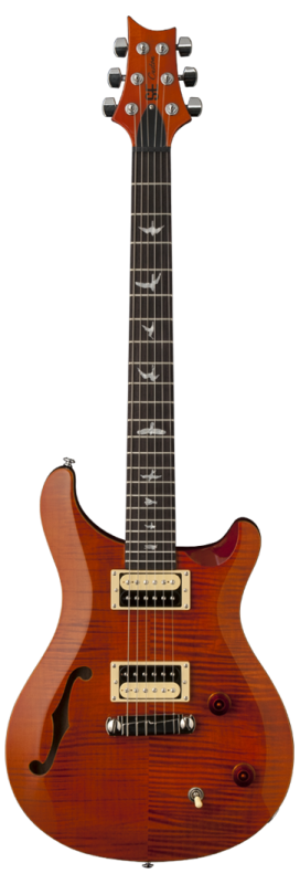 PRS SE CUSTOM 22 SEMI HOLLOW ORANGE GITARA