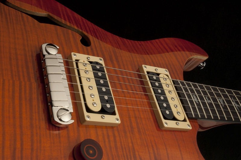 PRS SE CUSTOM 22 SEMI HOLLOW ORANGE GITARA
