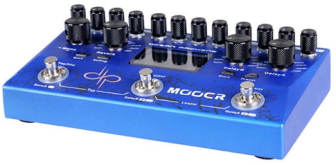 MOOER TDL 3 OCEAN MACHINE DUAL DELAY REVERB