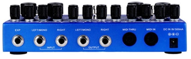 MOOER TDL 3 OCEAN MACHINE DUAL DELAY REVERB