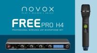 NOVOX FREE PRO H4 POCZWÓRNY MIKROFON BEZPRZEWODOWY DO RĘKI