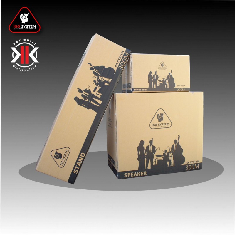 IGO SYSTEM 300M ZESTAW NAGŁAŚNIAJĄCY