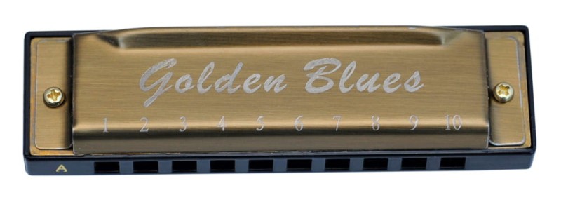 EVER PLAY GOLDEN BLUES C HARMONIJKA USTNA