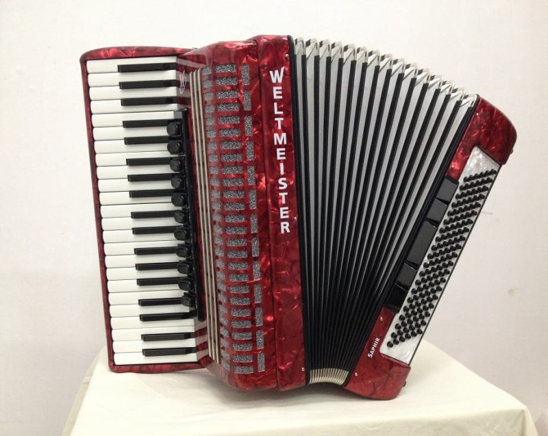 WELTMEISTER SAPHIR 41/120/IV/11/5 RED ITALIAN REEDS
