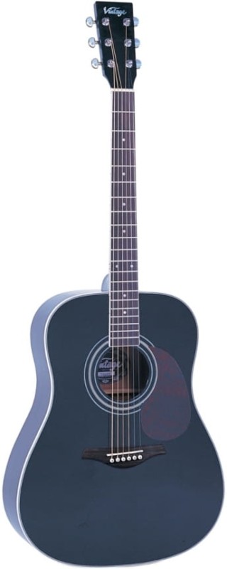 VINTAGE V400 BK GITARA AKUSTYCZNA