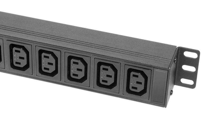 ADAM HALL AH RACK PDU 10S C13 19 PARTS 87471 IEC LISTWA ZASILAJĄCA 1U