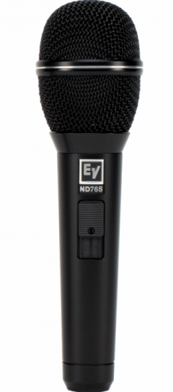 ELECTRO VOICE ND76S MIKROFON DYNAMICZNY DO WOKALU Z WŁĄCZNIKIEM