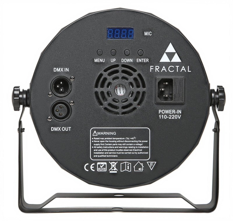 FRACTAL PAR LED 9X10W+1X20W