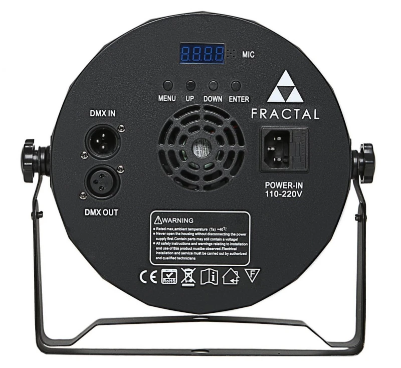 FRACTAL PAR LED 9X10W