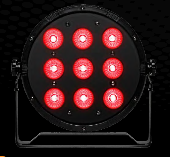 FRACTAL PAR LED 9X10W