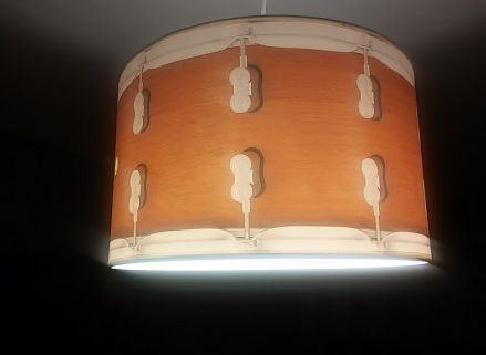 ZEBRA MUSIC LAMPA WERBEL L01