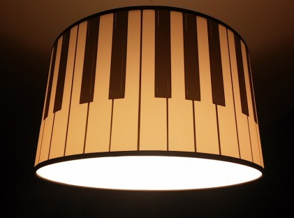 ZEBRA MUSIC LAMPA KLAWIATURA FORTEPIANU L02