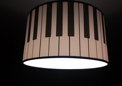 ZEBRA MUSIC LAMPA KLAWIATURA FORTEPIANU L02