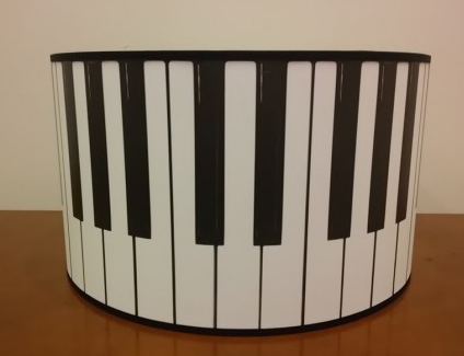 ZEBRA MUSIC LAMPA KLAWIATURA FORTEPIANU L02