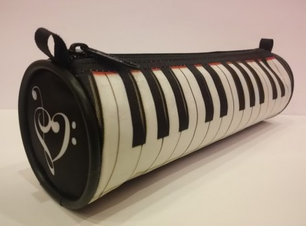 ZEBRA MUSIC PIÓRNIK Z KLAWIATURĄ FORTEPIANU P01