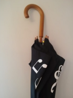 ZEBRA MUSIC PARASOL MUZYCZNY NUTKI KLUCZ WIOLINOWY