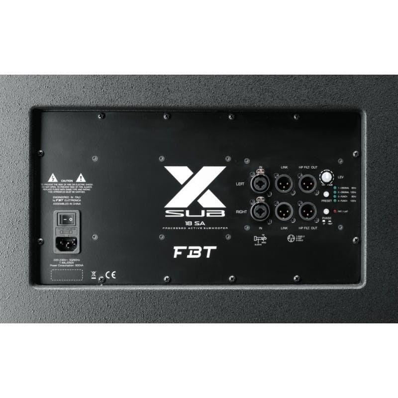 FBT X-SUB 18SA SUBWOOFER AKTYWNY
