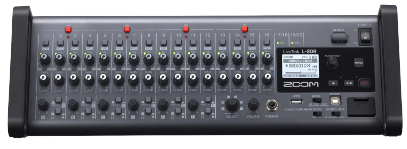 ZOOM L-20R LIVETRAK