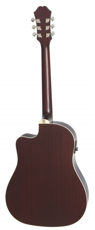 EPIPHONE J-45EC STUDIO SOLID TOP FISHMAN PRESYS-II MB MAHOGANY BURST
