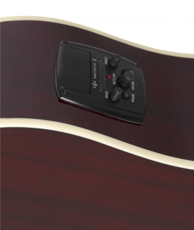 EPIPHONE J-45EC STUDIO SOLID TOP FISHMAN PRESYS-II MB MAHOGANY BURST