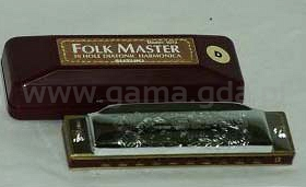 SUZUKI 1072 A FOLKMASTER HARMONIJKA
