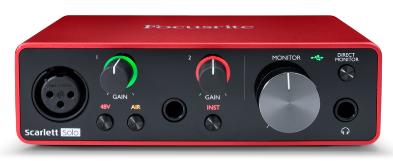 FOCUSRITE SCARLETT SOLO 3RD GEN