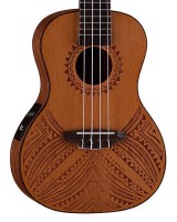 LUNA TAPA CEDR UKULELE KONCERTOWE ELEKTRO