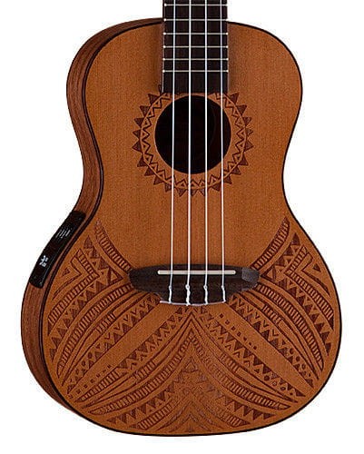 LUNA TAPA CEDR UKULELE KONCERTOWE ELEKTRO