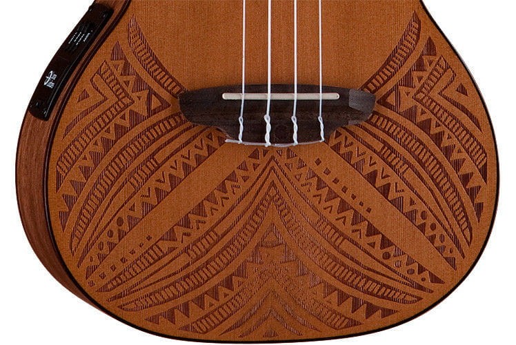 LUNA TAPA CEDR UKULELE KONCERTOWE ELEKTRO