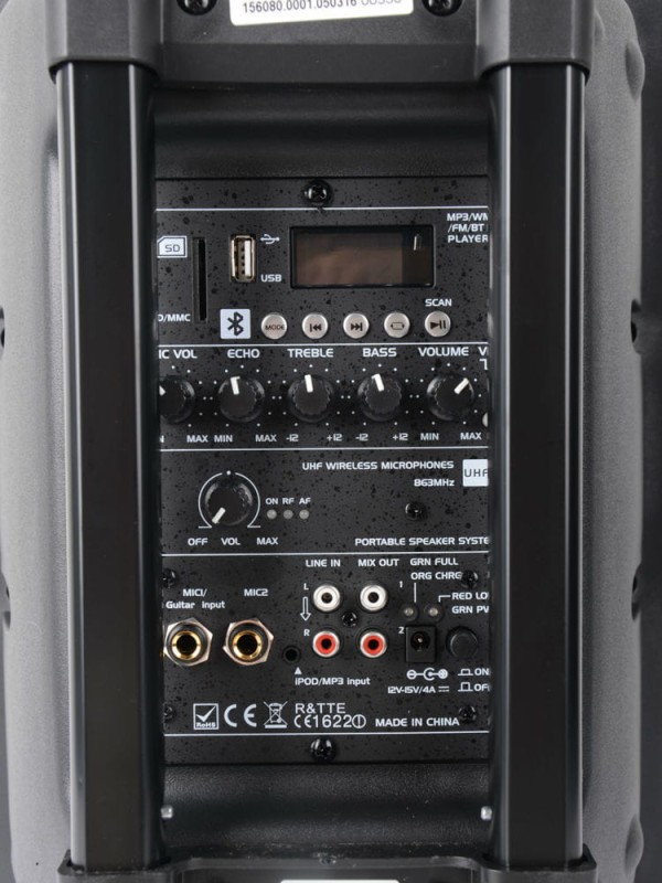 IBIZA PORT 8 UHF BT + BAG