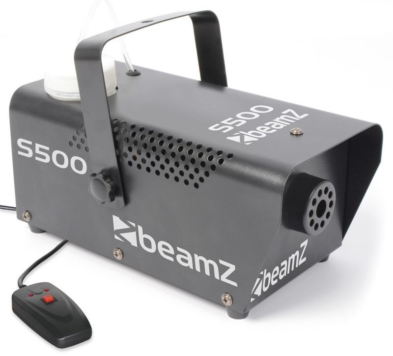 BEAMZ S500 METALOWA WYTWORNICA DYMU 500W Z PŁYNEM 160.436