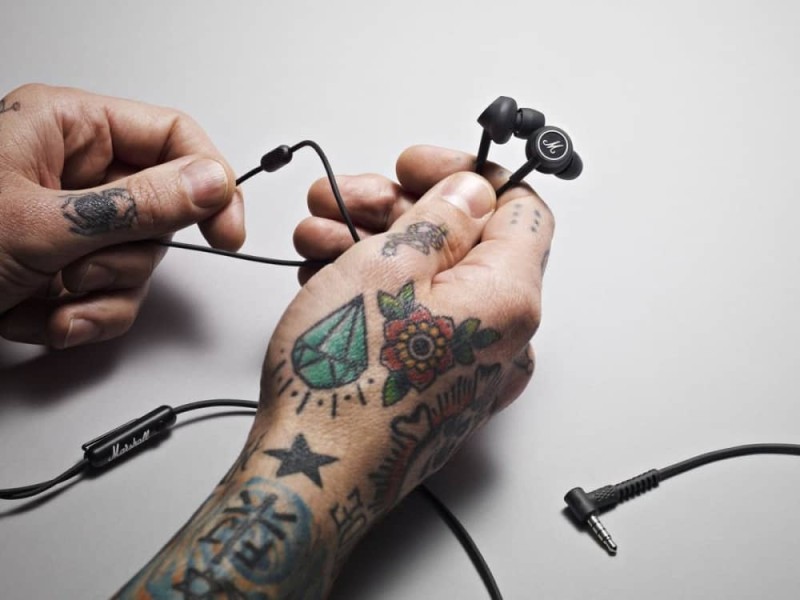 MARSHALL MODE BLACK BLACK/WHITE