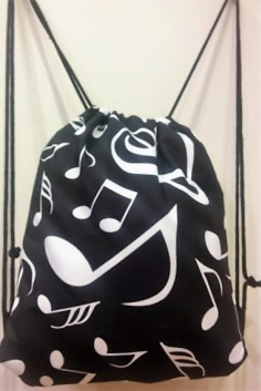 ZEBRA MUSIC PLECAK WOREK Z NUTKAMI PL01