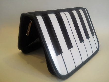 ZEBRA MUSIC PIÓRNIK SZTYWNY Z KLAWIATURĄ P08