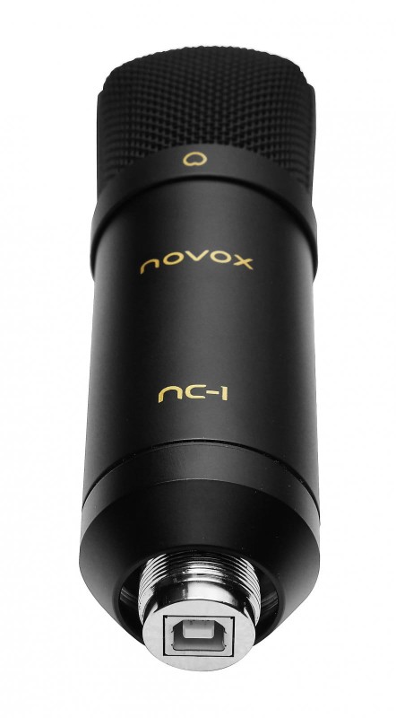 NOVOX NC-1 BLACK MIKROFON POJEMNOŚCIOWY USB