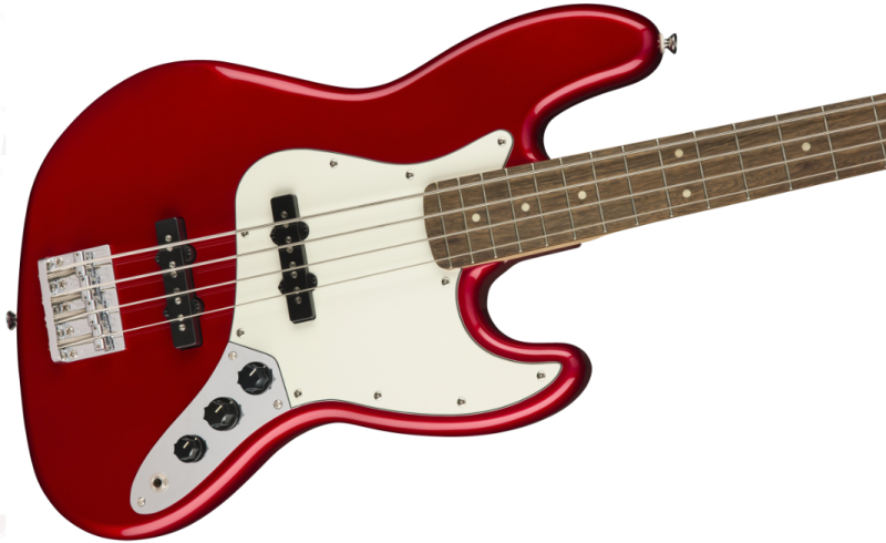 SQUIER CONTEMPORARY JAZZ BASS LRL MET RD 037-0400-525