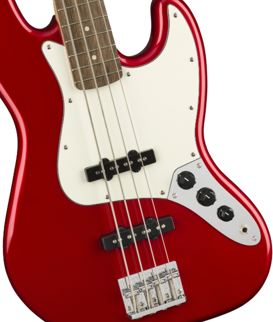 SQUIER CONTEMPORARY JAZZ BASS LRL MET RD 037-0400-525