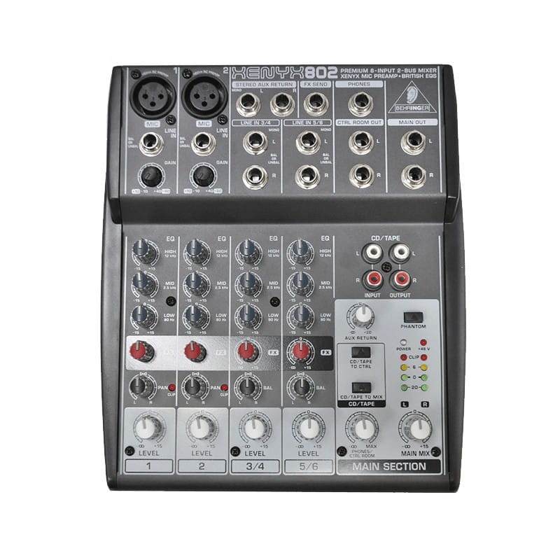 BEHRINGER XENYX 802